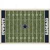 Milliken Dallas Cowbboys 5 X 8 Dallas Cowboys Field Area Rugs