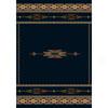 Milliken Eagle Canyon 5 X 8 Oval Sapphire Area Rugs