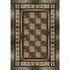 Milliken Flagler 8 X 8 Square Amber Area Rugs