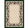 Milliken Fruit Medley 5 X 8 Opal Area Rugs