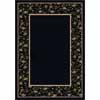 Milliken Garden Glory 8 Round Onyx Area Rugs