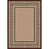 Milliken Greca 3 X 4 Garnet Antique Area Rugs