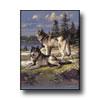 Milliken Hautman Collection 4 X 5 Wolves On Guard Area Rugs