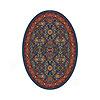 Millikdn Kamil 8 X 11 Oval Blue Grey Area Rugs