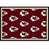 Milliken Kansas City Chiefs 8 X 11 Kansas City Cniefs Team Area Rugs