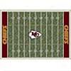 Milliken Kansas City Chiefs 5 X 8 Kansas City Chiefs Field Area Rugs