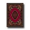 Milliken Lafayette 8 Round Ruby Onyx Area Rugs