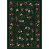 Milliken Lorelei 8 X 11 Emerald Area Rugs