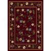 Milliken Lorelei 8 X 8 Sqare Garnet Area Rugs