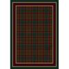 Milliken Magee Tartan 5 X 8 Oval Emerald Area Rugs