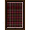 Milliken Magee Tartan 8 X 11 Dark Amber Area Rugs