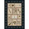 Milliken Meadow 8 X 11 Opal Sapphire Area Rugs