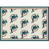 Milliken Miami Dolphins 11 X 13 Miami Dolphins Team Area Rugs