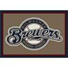 Milliken Milwaukee Brewers 5 X 8 Milwaukee Brewers Spirit Area Rugs