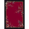 Milliken Mindre 4 X 5 Ruby Area Rugs