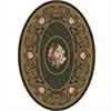 Milliken Montfleur 8 X 11 Oval Olivine Superficial contents Rugs