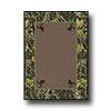 Milliken Mossy Oak Collection 5 X 8 Breakup Solid Center Deer Head Area Rugs