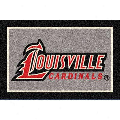 Milliken My Team College - University Of Louisville 5 X 8 University Louisville Area Rugs