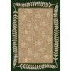 Mililken Nandinas 5 X 8 Oval Olive Area Rugs