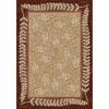 Milliken Nandinas 8 X 8 Square Dark Coral Area Rugs