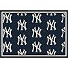 Milliken New York Yankees 11 X 13 New York Yankees Team Area Rugs