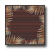 Milliken Palm 3 X 4 aDrk Chocolate Area Rugs