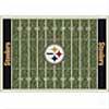 Milliken Pittsburgh Steelers 11 X 13 Pittsburgh Steelers Field Area Rugs