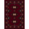 Milliken Prairie Star 8 Round Garnet Area Rugs