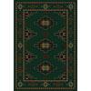 Miliiken Prairie Star 8 X 11 Emerald Area Rugs