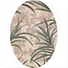 Milliken Rainforest 4 X5  Oval Alabaster Area Rugs