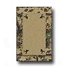 Milliken Realtree Collection 3 X 4X tra Brown Solid Center Area Rugs