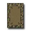 Milliken Realtree Collection 4 X 5 Hardwoods Green oSlid Cente Area Rugs