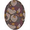 Milliken Remous 8 X 11 Oval Brown Area Rugs