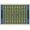 Mililken San Diego Chargers 8 X 11 San Diego Chargers Fleld Area Rugs