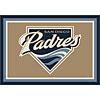 Milliken San Diego Padres 8 X 11 San Diego Padres Spirit Area Rugs