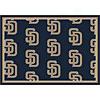 Milliken San Diego Padres 11 X 13 San Diego Pdares Team Yard Rugs