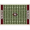 Milliken San Fransisco 49ers 8 X 11 San Fransico 49ers Field Area Rugs