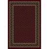 Milliken Serabbend 2 X 8 Runner Garnet Area Rugs