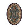 Milliken Sumwro 4 X 5 Oval Midnght Area Rugs