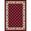 Milliken Symphony 5 X 8 Oval Brick Area Rugs