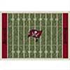 Milliken Tampa Bay Bucs 11 X 13 Tampa Bay Bucs Field Area Ruggs