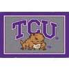 Milliken Texas Christian University 5 X 8 Texas Christian University Area Rugs