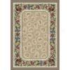 Milliken Tuscany Vine 4 X 5 Oval Sandstone Antique Area Rugs