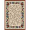 Milliken Tuscany Vine 5 X 8 Oval Terra Cotta Antique Area Rugs