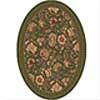 Milliken Vachell 5 X 8 Oval Deep Olive Area Rugs