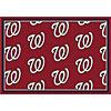 Milliken Washington Nationals 11 X 13 Washington Nationals Repeat Area Rugs