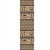 Milliken Wide Ruins 2 X 23 Runner Velvet Brown Area Rugs