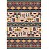 Milliken Wide Ruins 5 X 8 Hazy Forest Area Rugs