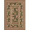 Milliken Woodstock Braid 5 X 8 Sage Area Rugs