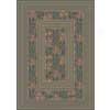 Milliken Woodstock Braid 4 X 5 Lapis Light Rose Area Rugs